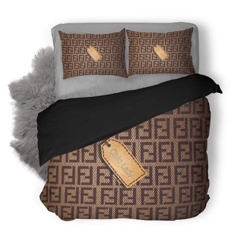 fendi comforter set|real real Fendi bedding.